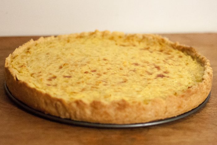 tarte à l'oignon alsacienne