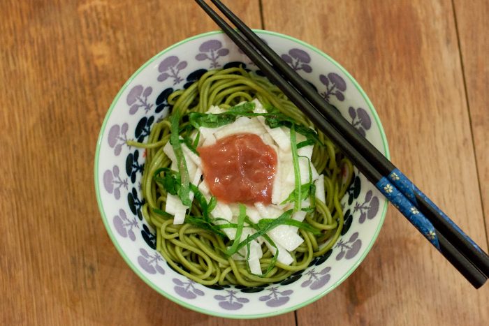 soba aux prunes salées