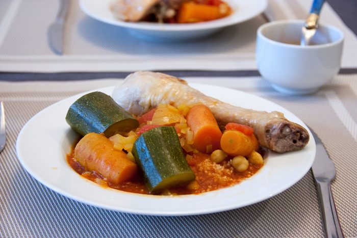 Couscous aux légumes et poulet