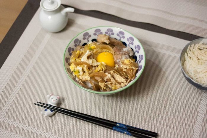 Donburi au poulet oyakodon