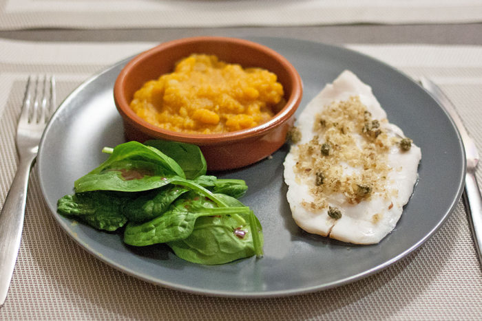 Purée de potimarron aux châtaignes