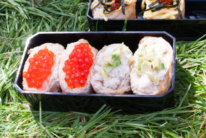 inarizushi variés