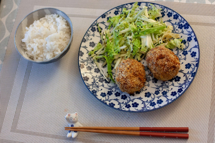 Menchi katsu, croquettes de viande hachée