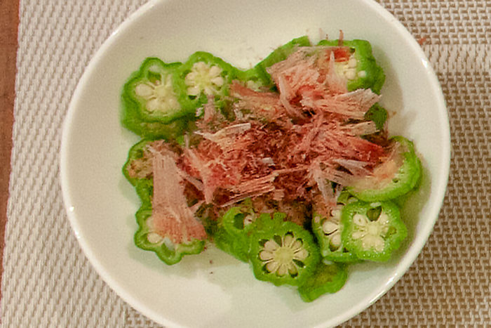 salade d'okra