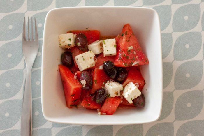 Salade de pastèque
