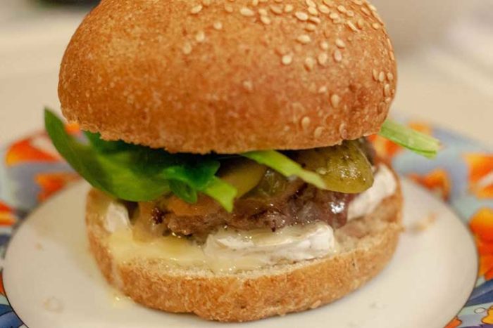 burger au camembert