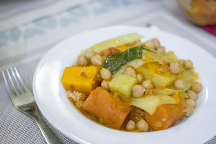 Couscous aux légumes d'hiver